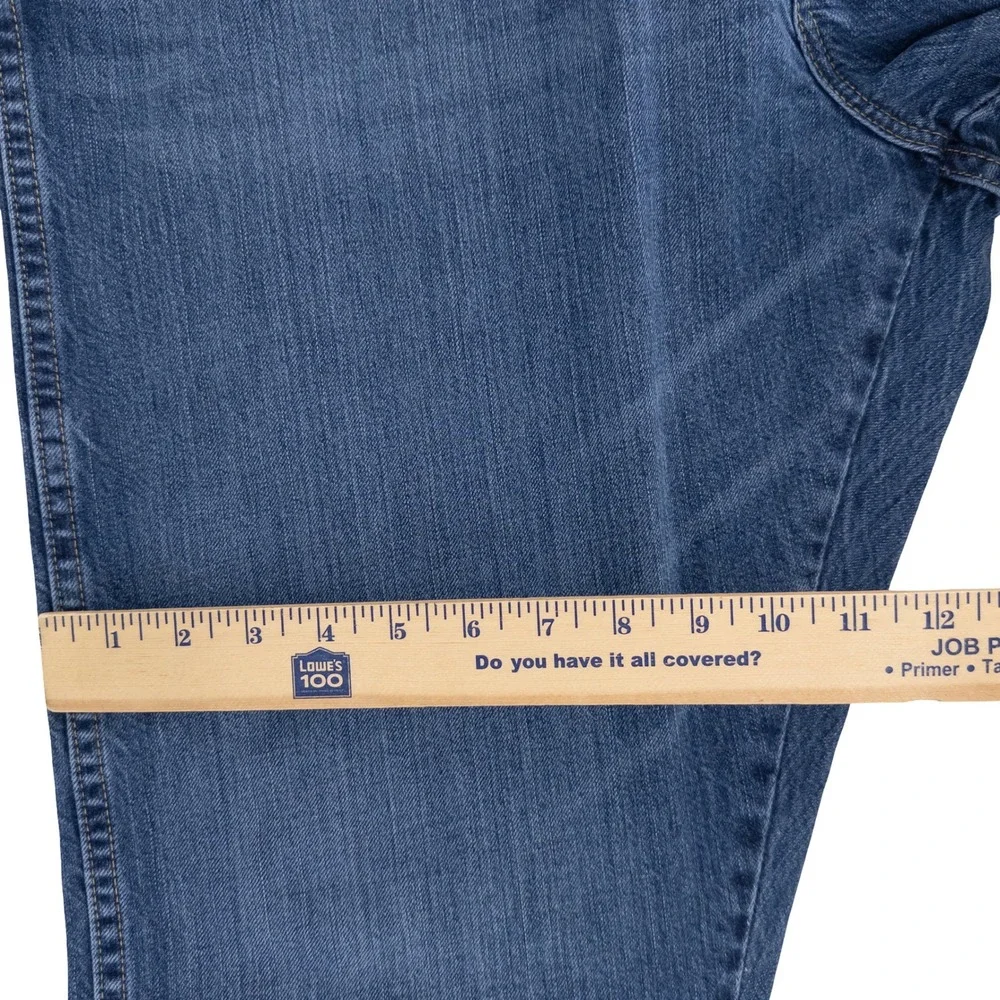 Wrangler‎ Mens 40x32 Retro Relaxed Bootcut Jeans Blue Denim Cowboy Rodeo Western